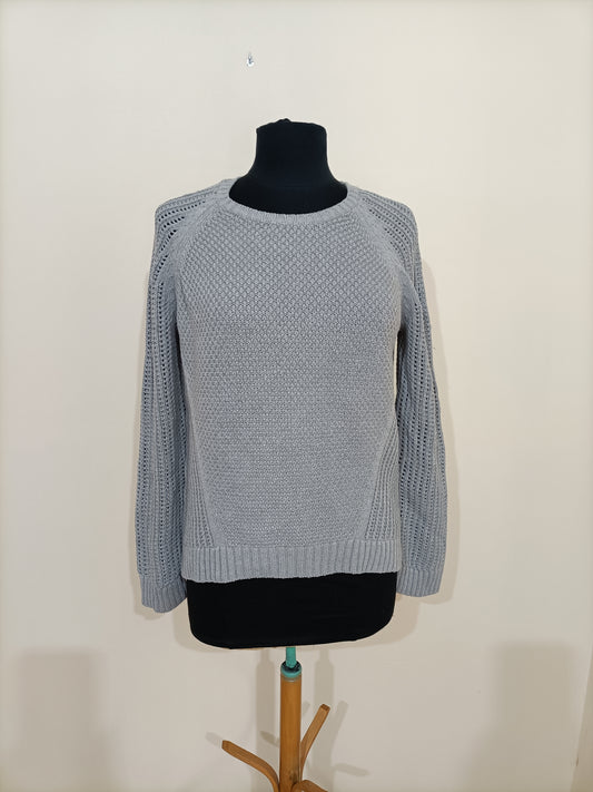 Pull Kiabi gris en maille taille M