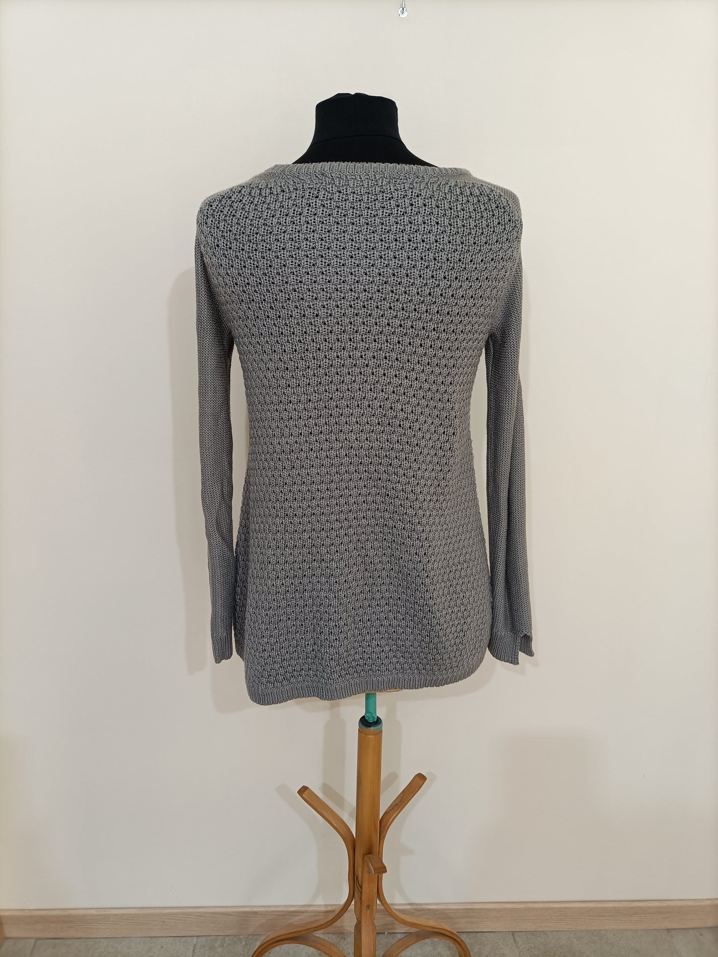 Pull ZARAKINT gris en maille Taille M