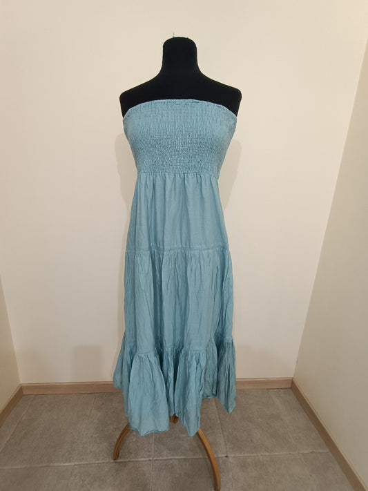 Robe de grossesse Séraphine vert d'eau Taille 40