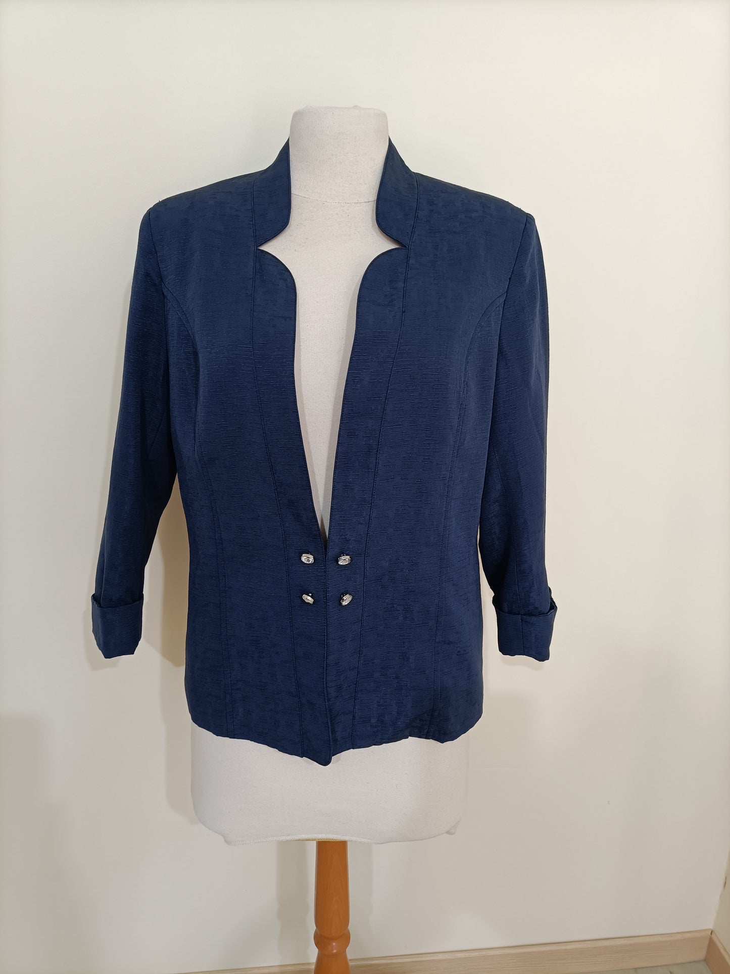 Veste Bleue manches 3/4 Taille L