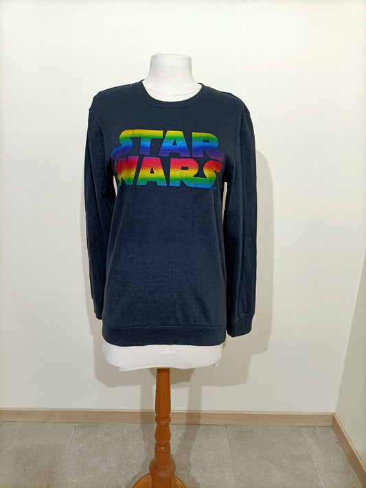 Sweat Star Wars  imprimé arc en ciel Taille S (16 ans)