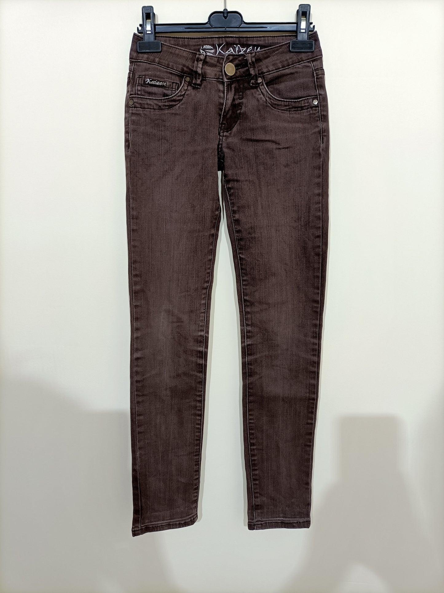 Jeans Kaizen marron Taille 32