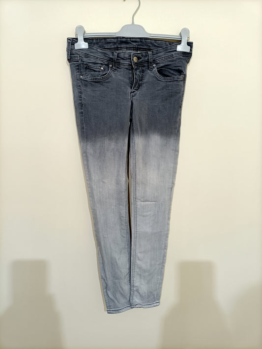 Jeans H&M gris délavé Taille 38