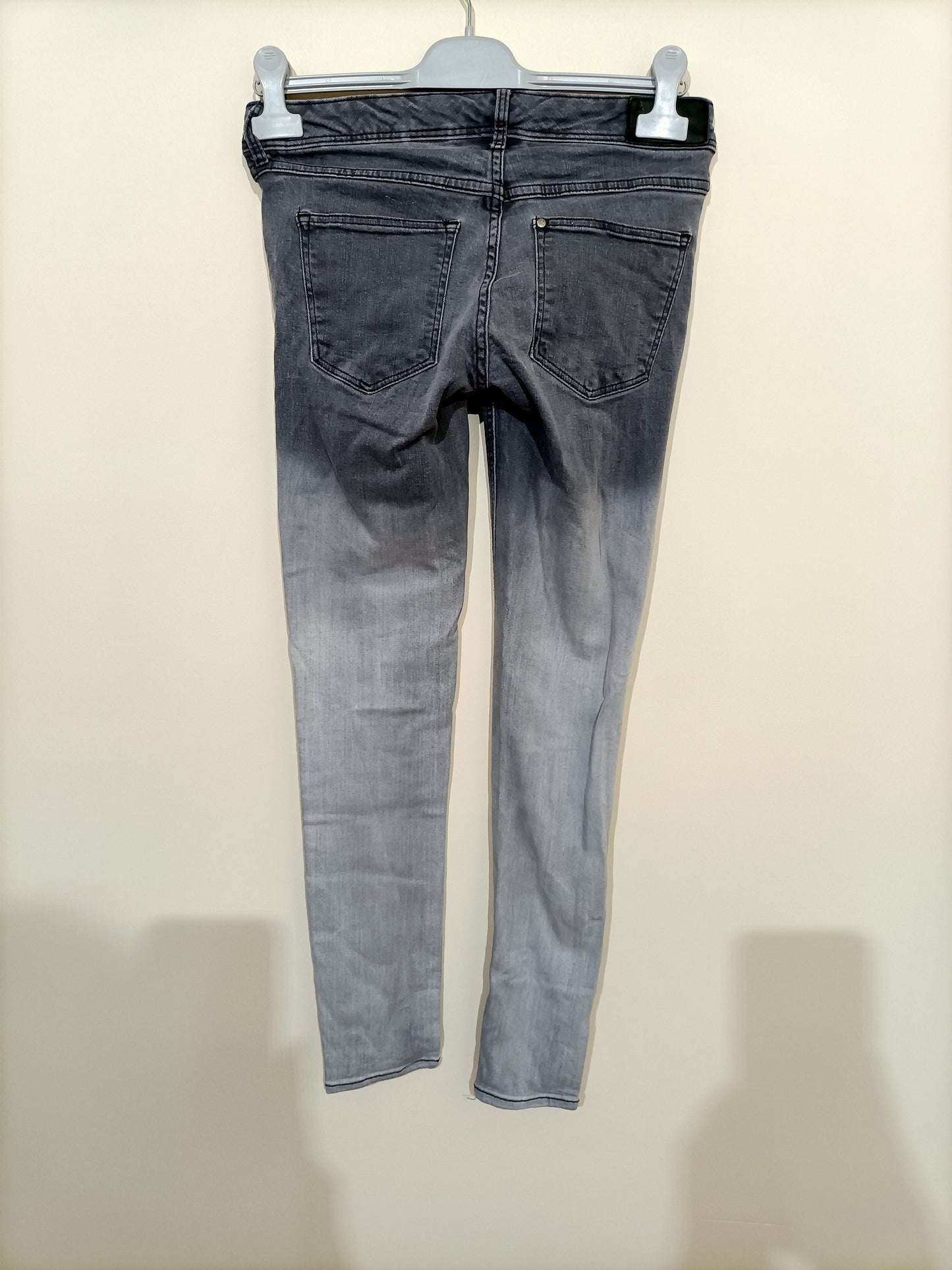 Jeans H&M gris délavé Taille 38