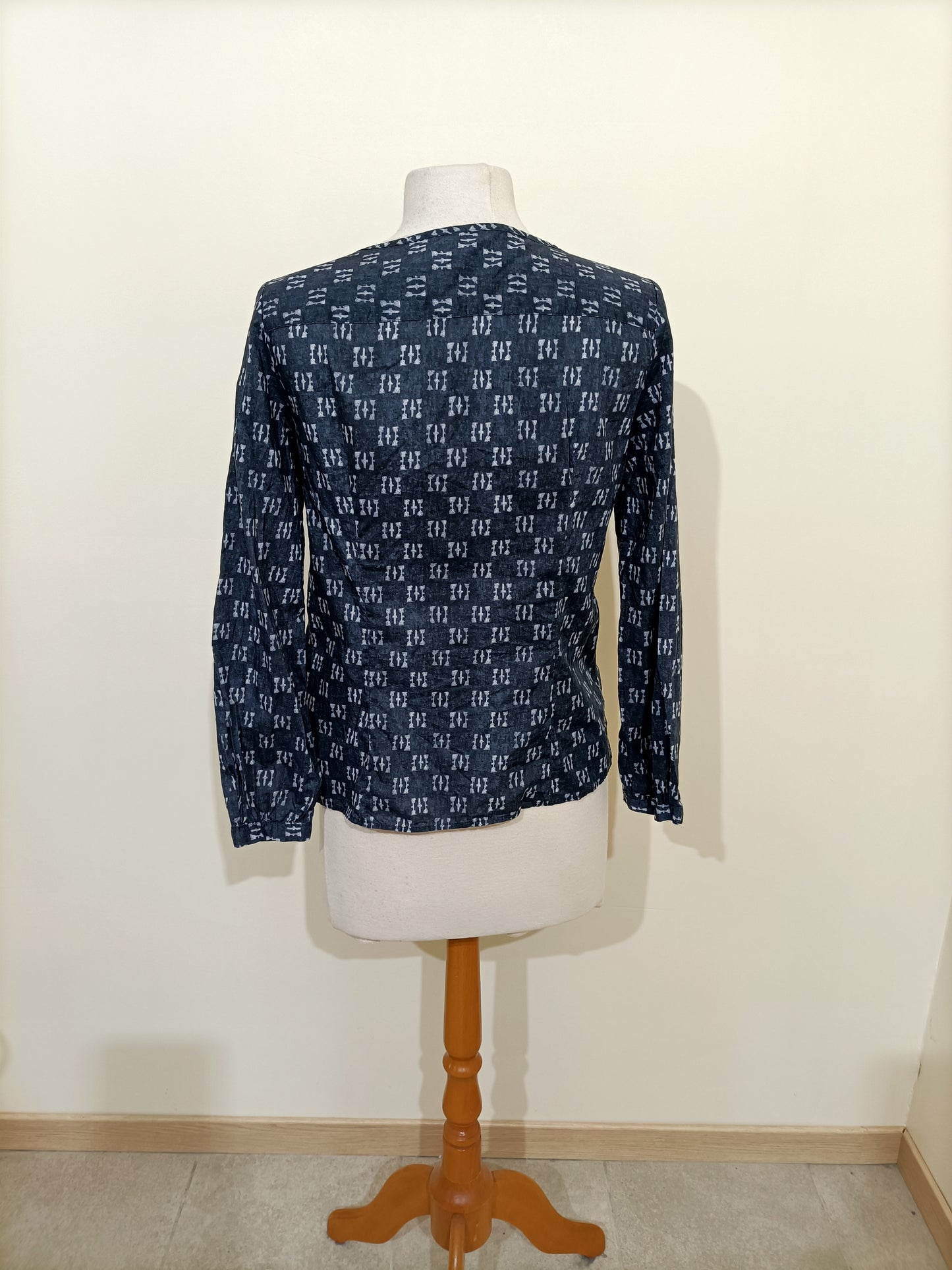 Blouse Gap grise à motifs Taille S