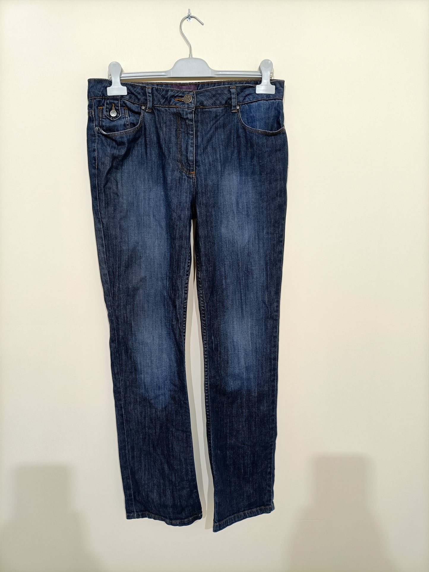 Jeans Burton bleu coupe droite taille 42