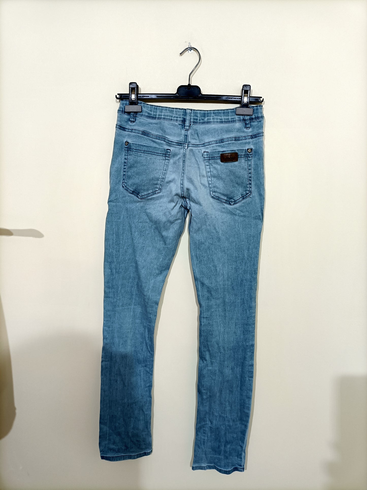 Jeans IKKS bleu clair délavé Taille 14 Ans