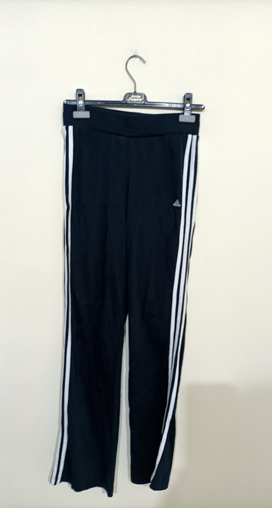 Jogging Adidas noir avec bandes blanches Taille 16 Ans