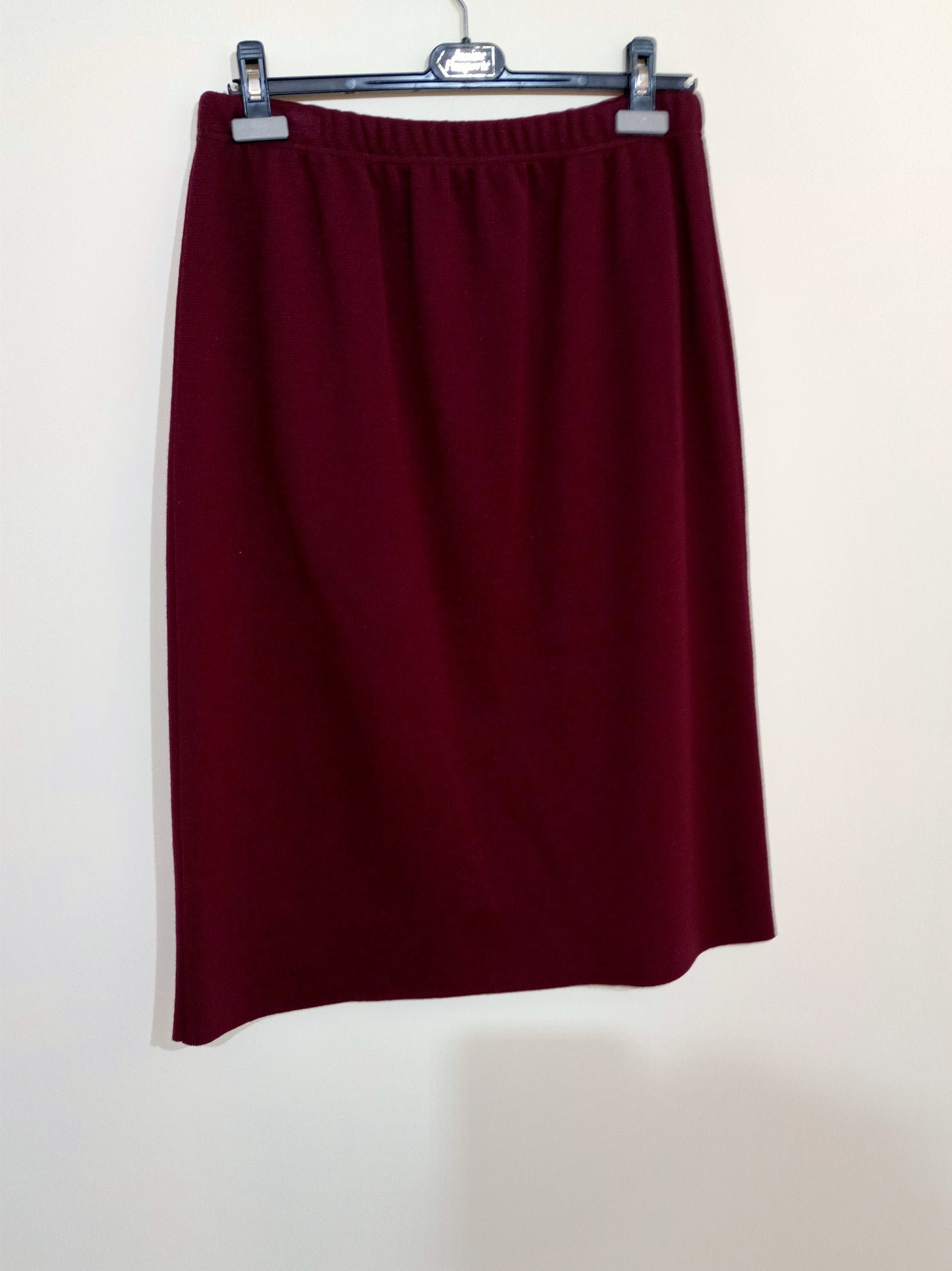 Jupe droite Afibel bordeaux Taille 46/48