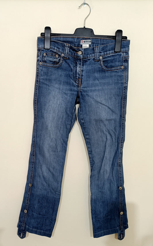 Jeans Morgan bleu jeans 2en1 Taille 38