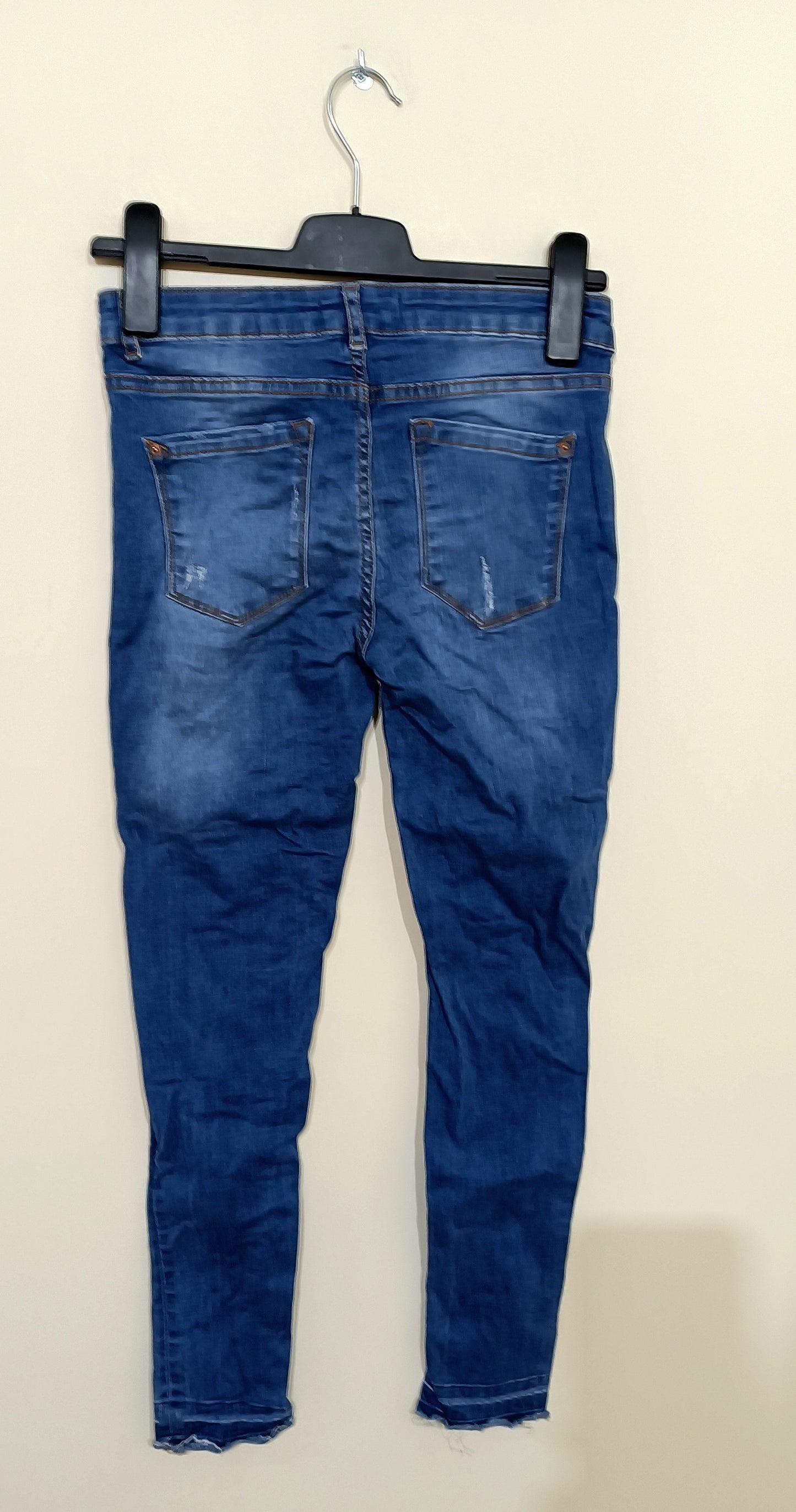 Jeans Pimkie bleu clair avec impression Taille 36