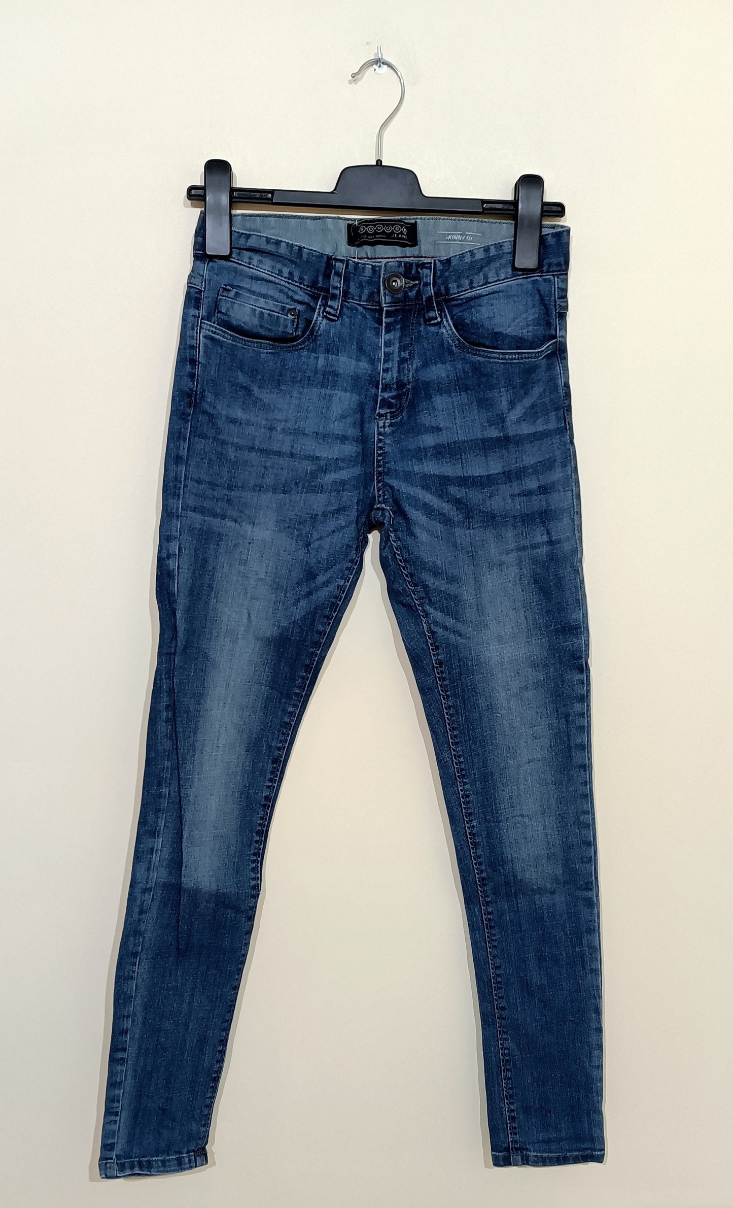 Jeans Bonobo bleu délavé skinny fit Taille 36