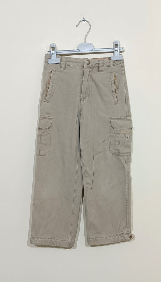Pantalon doublé Natalys beige Taille 6 Ans