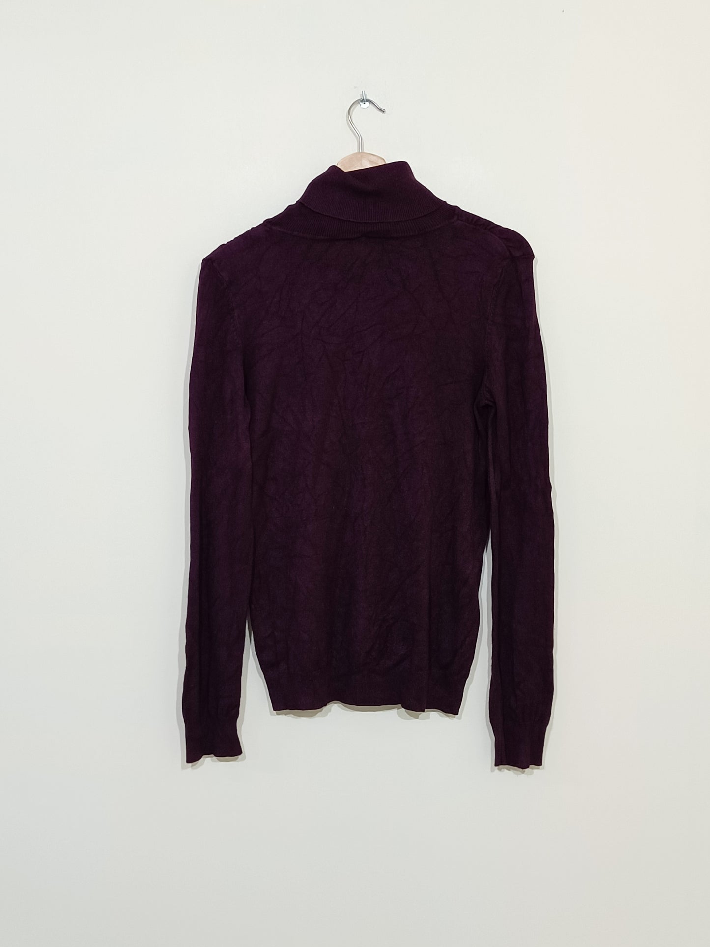 Pull fin avec col Naf-Naf prune Taille L