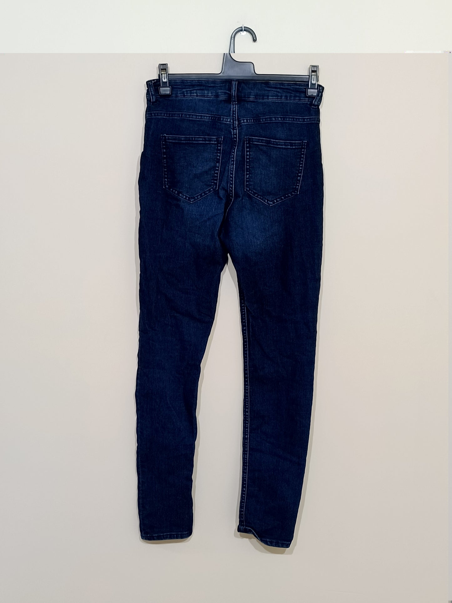 Jeans DKNY bleu délavé Slim Straight Taille M