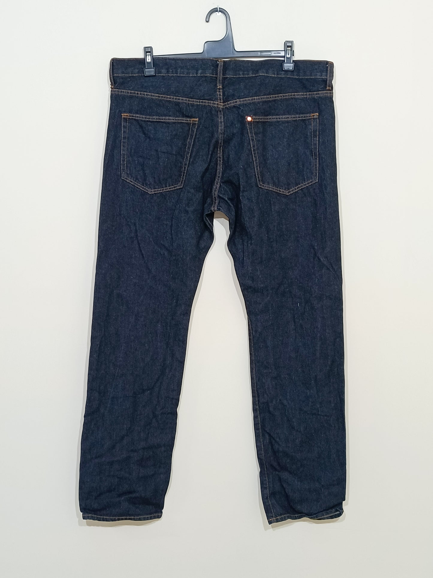 Jeans foncé H&M Straight regular Taille W38/L34 (50)