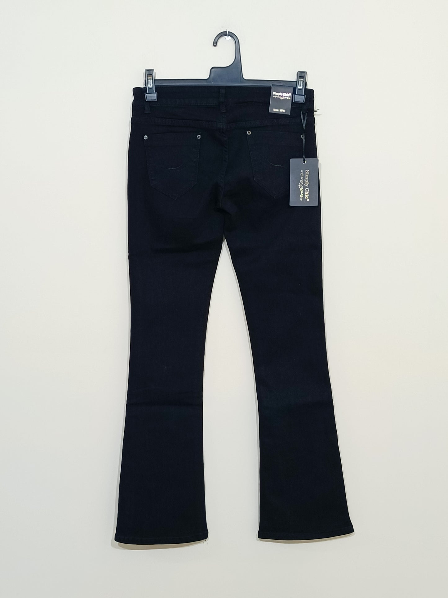 Jeans Simply chic noir pattes d'éph Taille 38