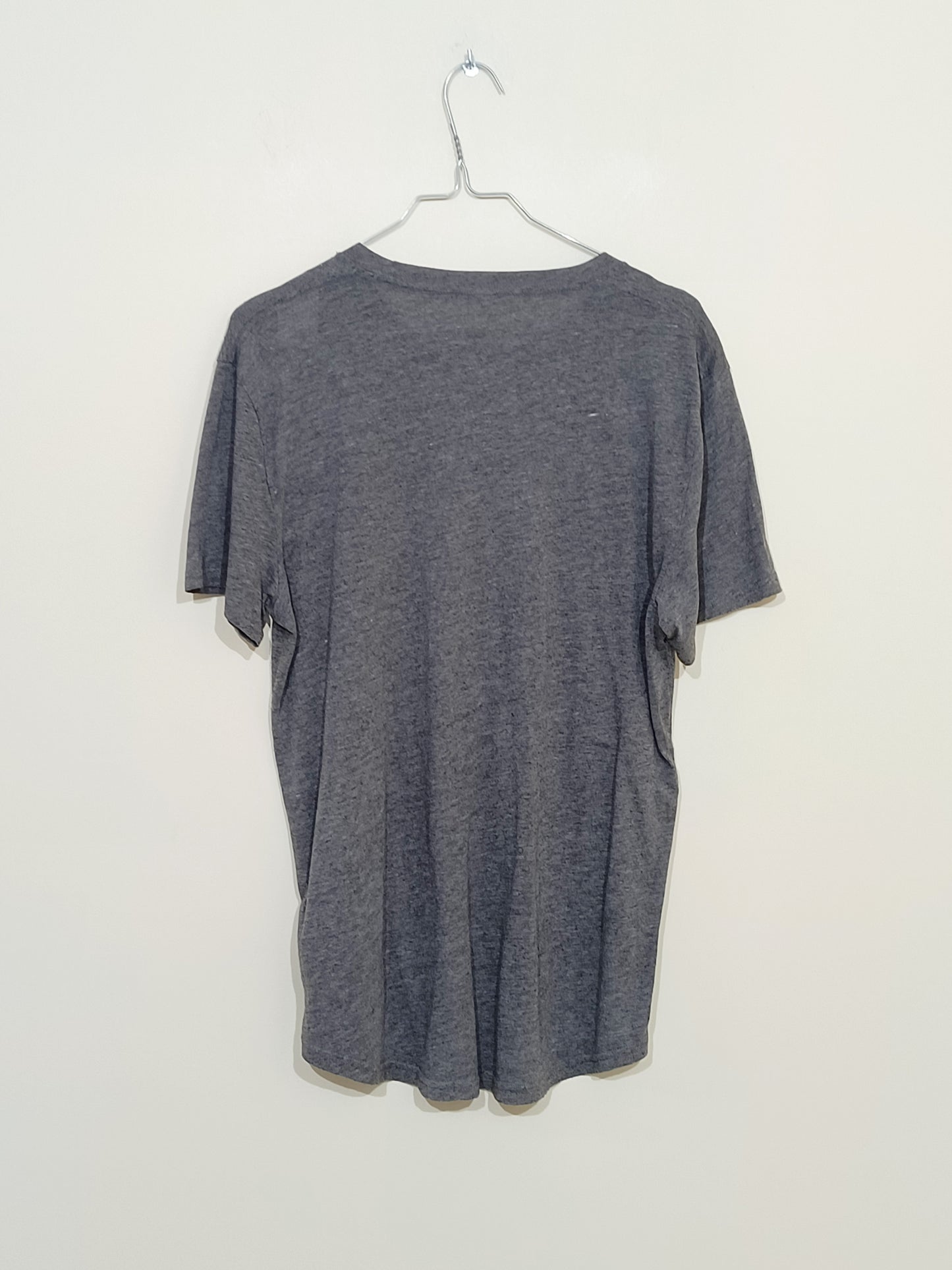 T-shirt Hollister gris avec impression Taille M