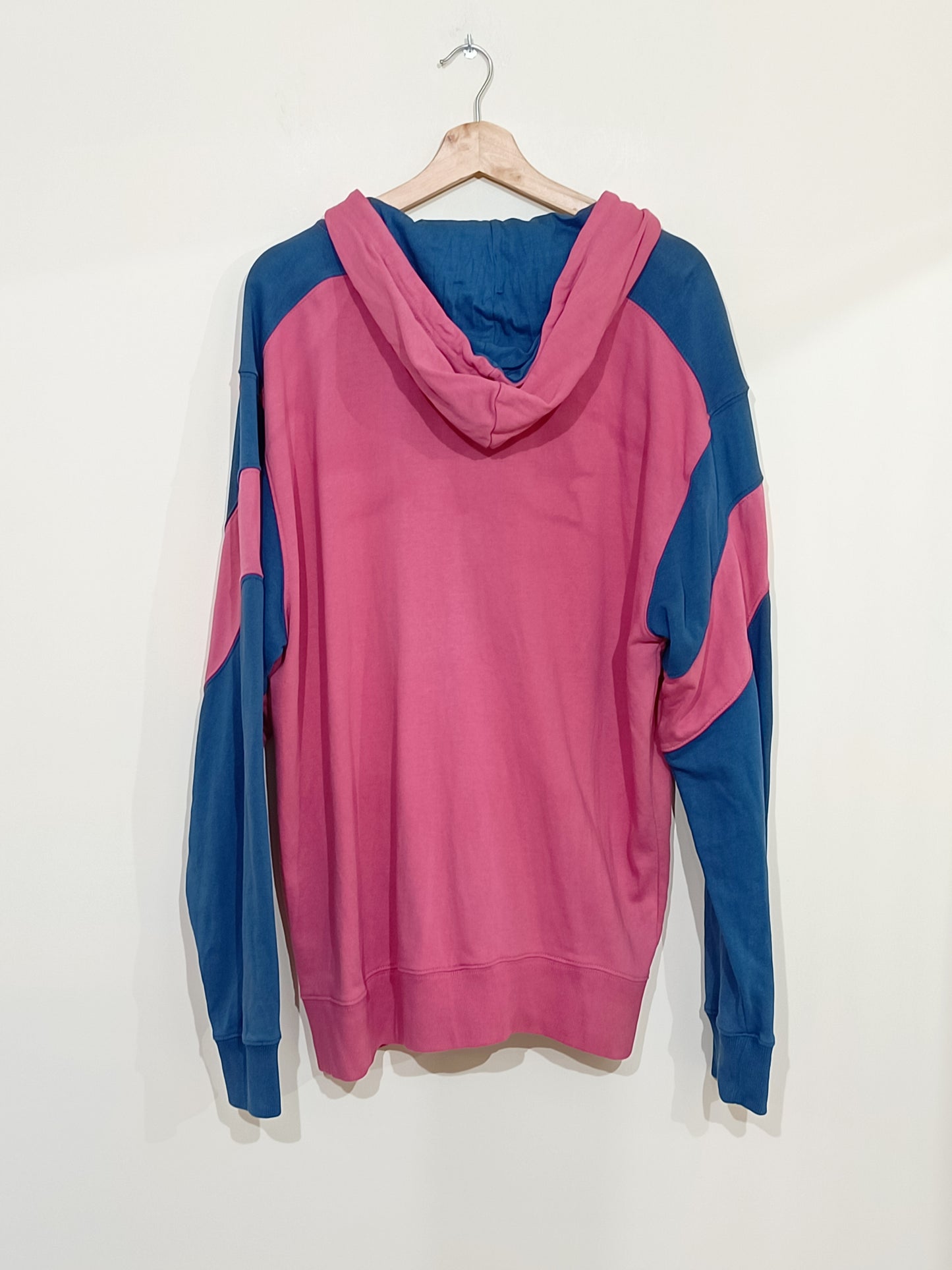 Sweat zippé River Wood rose et bleu Taille L-XL