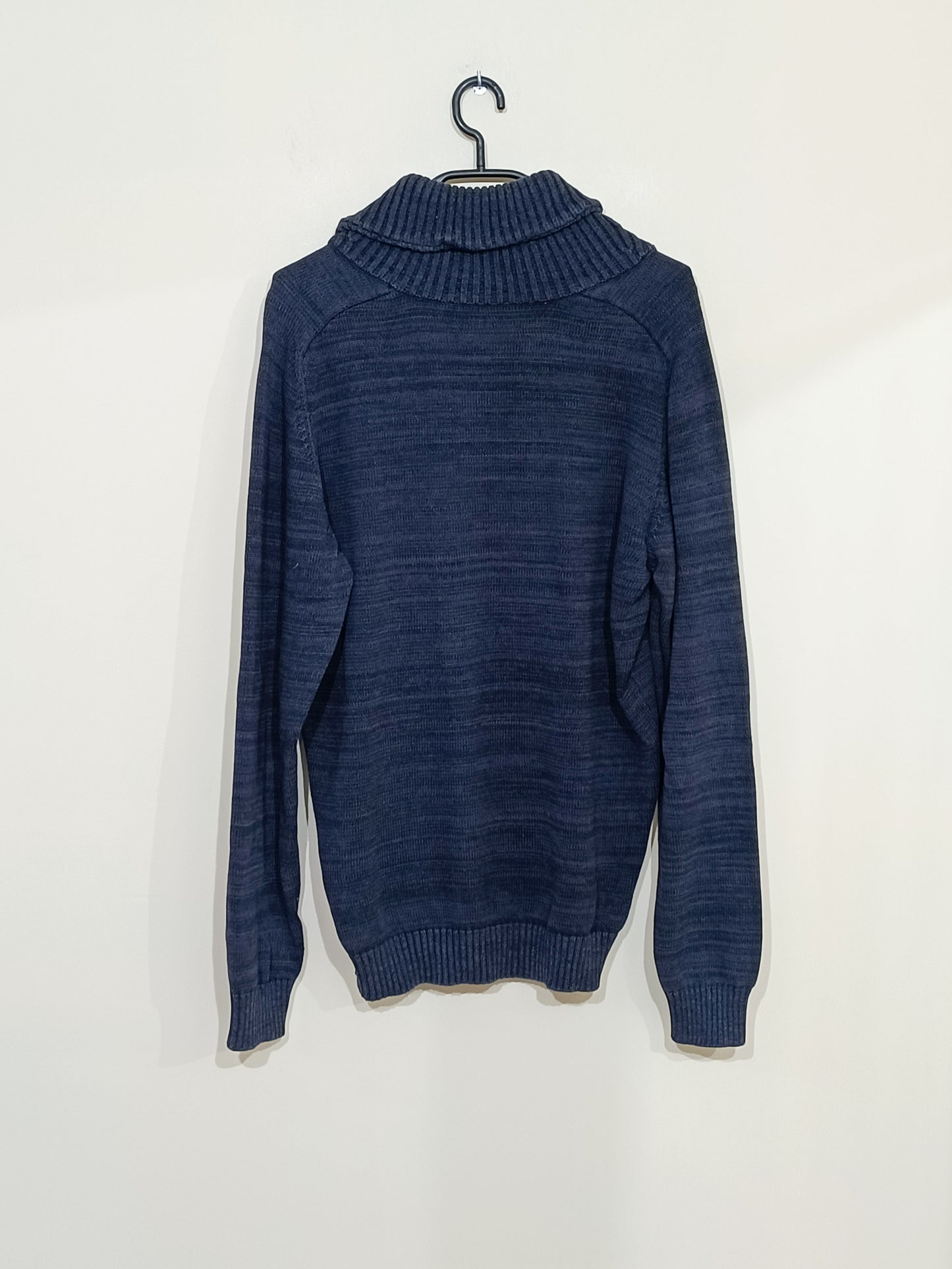 Pull G-Star Raw bleu marine avec col camionneur Taille M