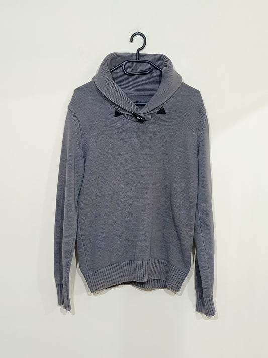 Pull Celio avec col gris en maille Taille M