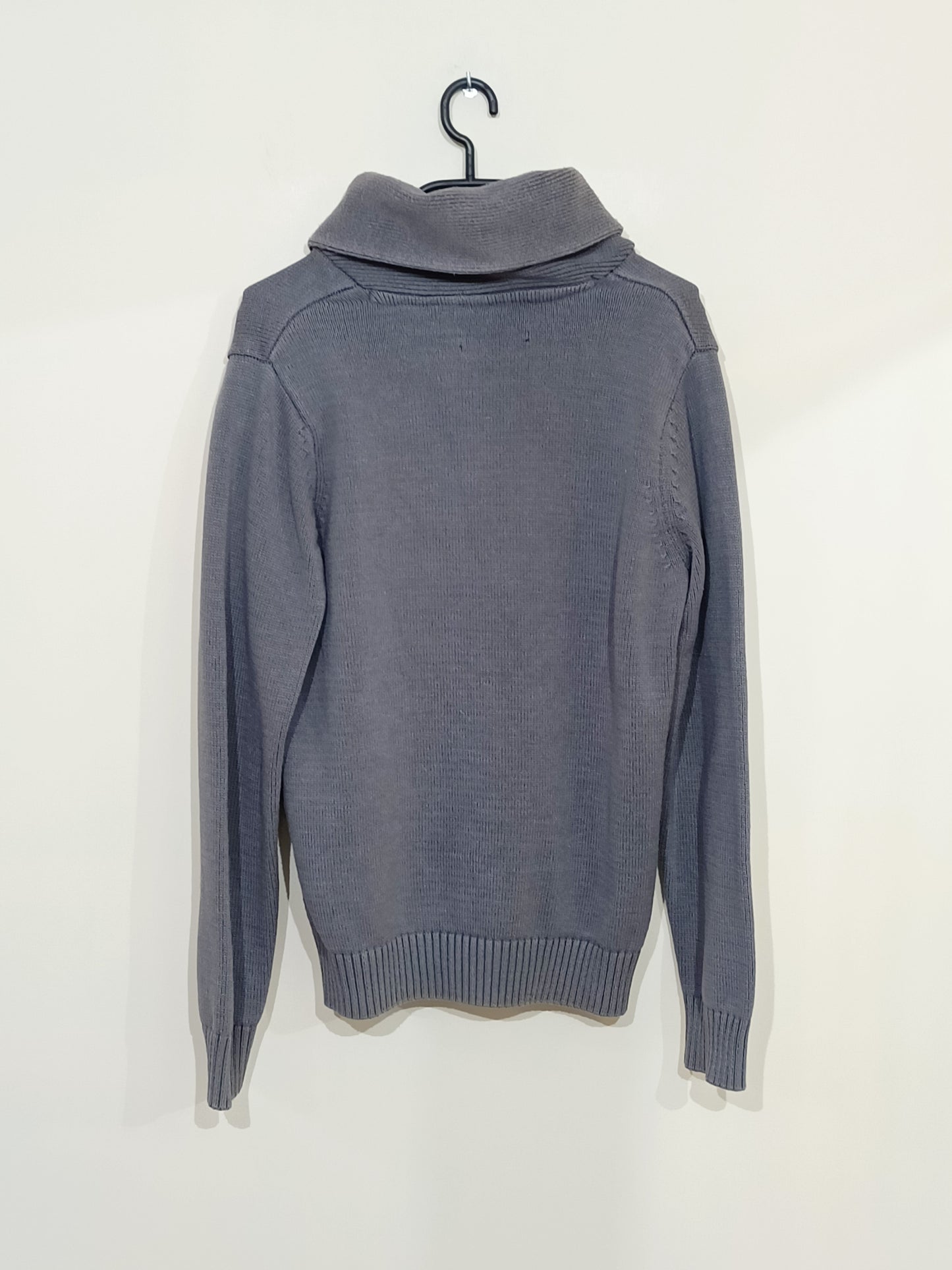 Pull Celio avec col gris en maille Taille M