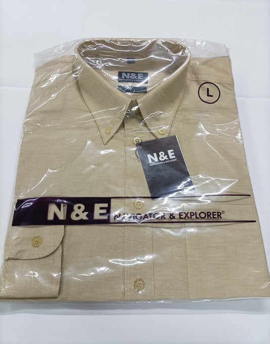 Chemise N&E beige Taille L