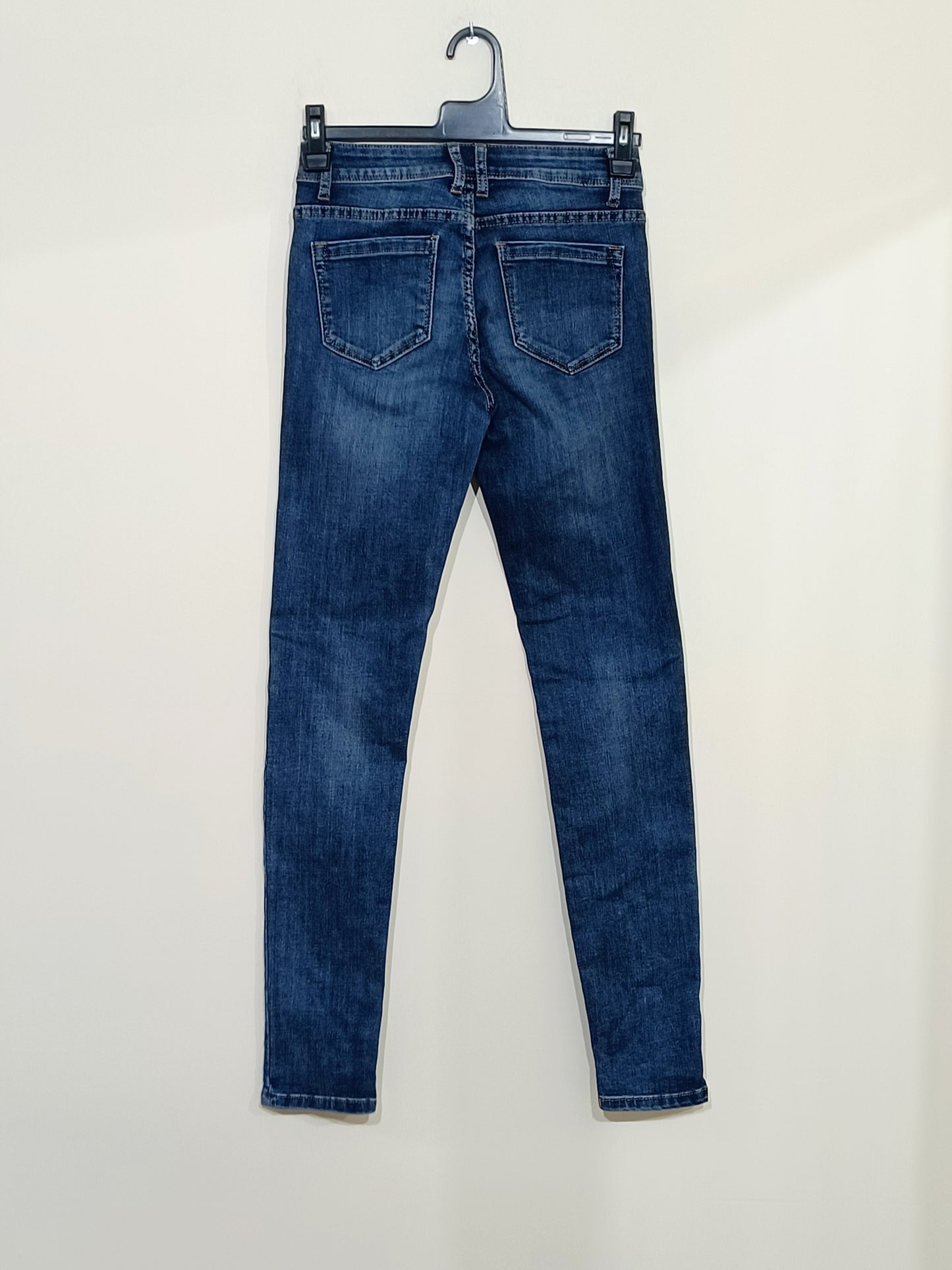 Jeans Onado bleu avec strass et impressions skinny Taille 36