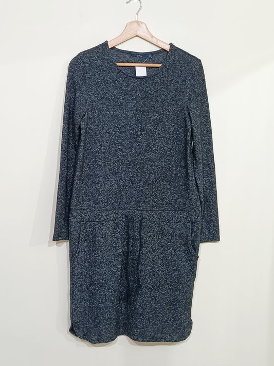 Robe manches longues Kiabi gris chiné Taille XS