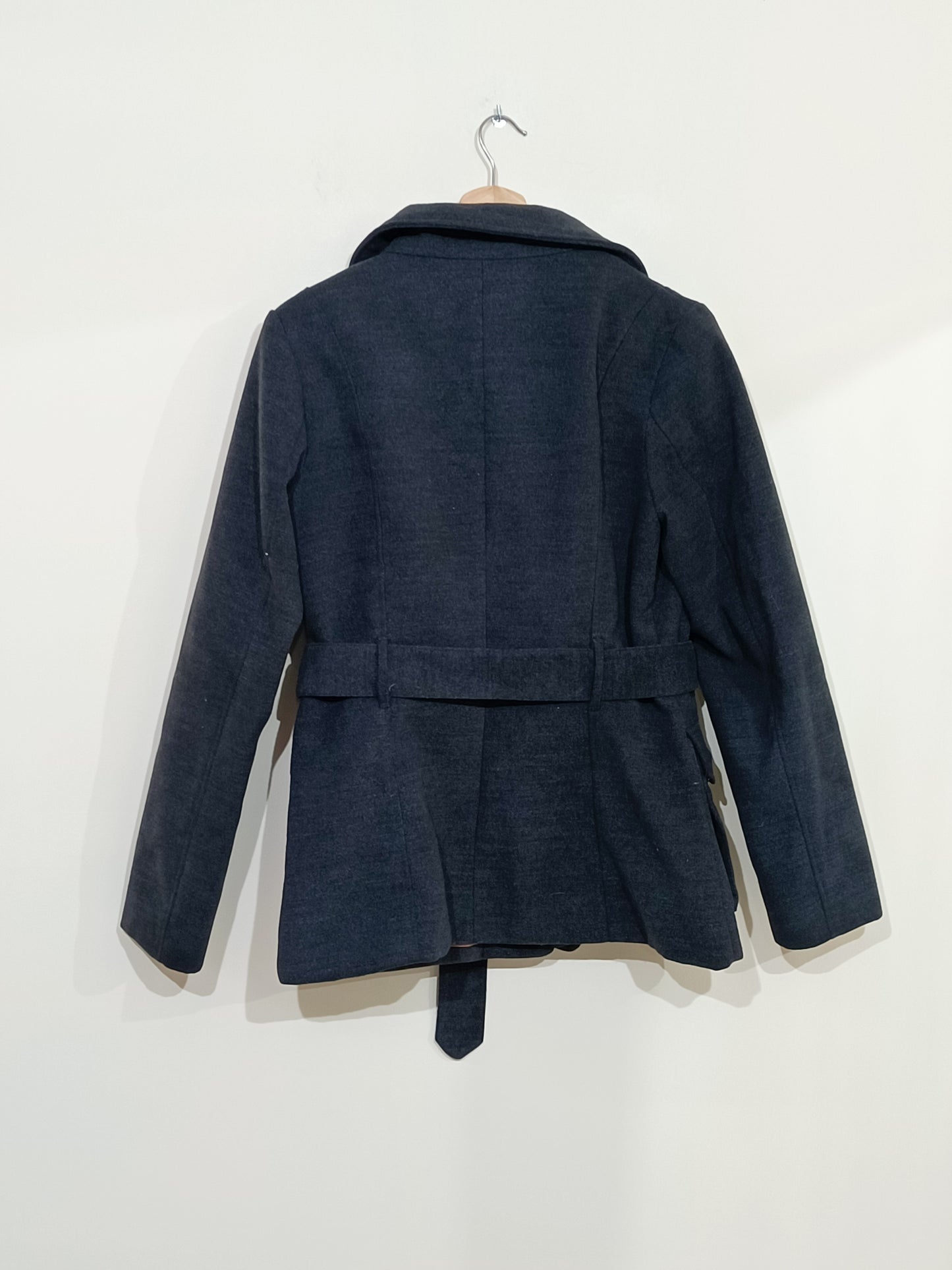 Manteau en feutre H&M gris avec ceinture Taille 40