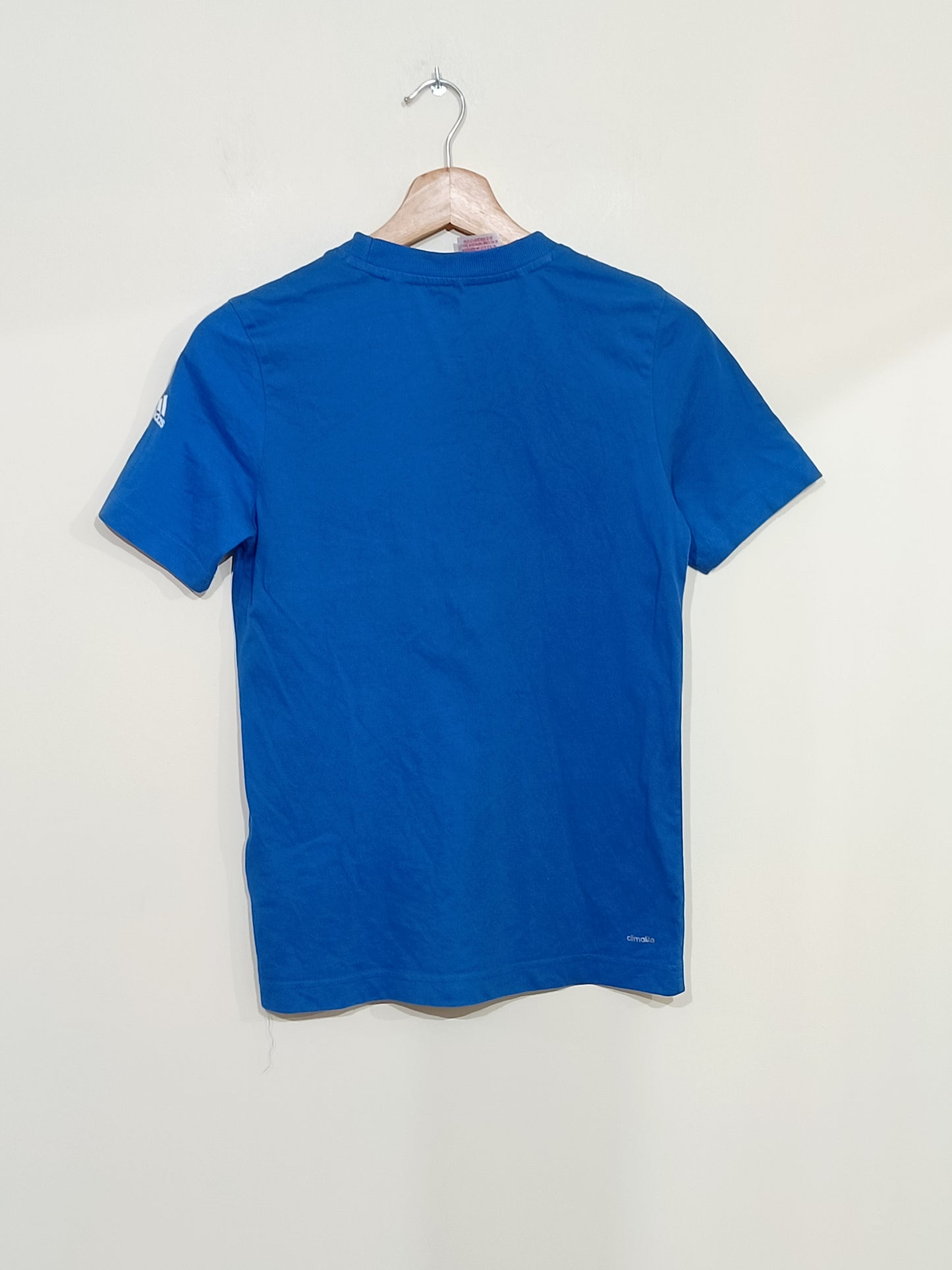 T-shirt Adidas bleu avec impression Taille 11-12 Ans