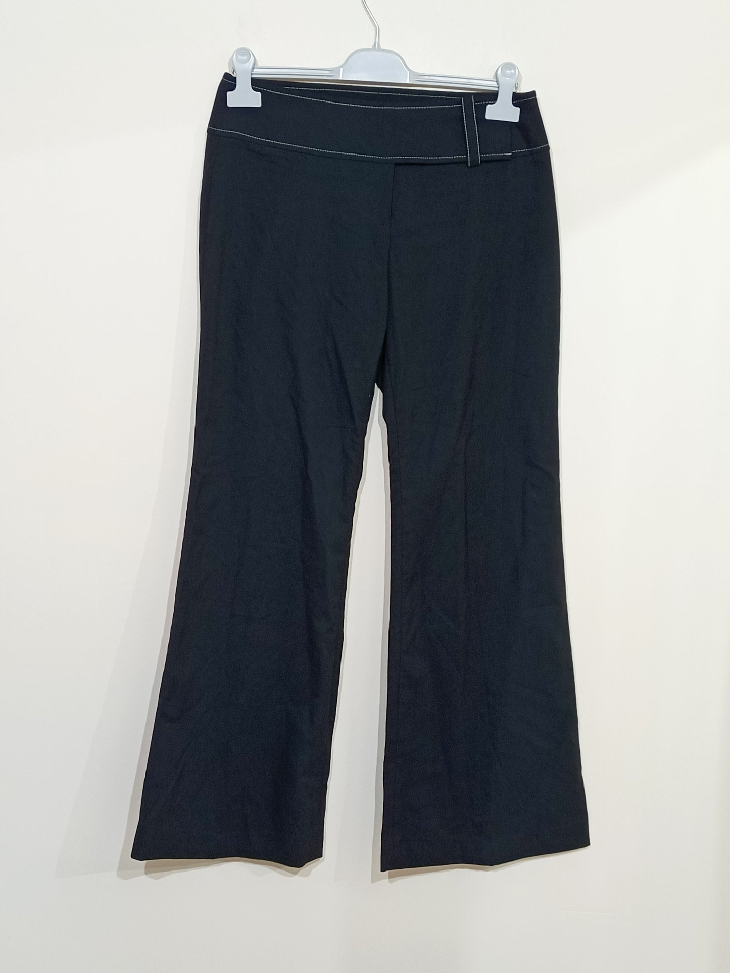 Pantalon évasé Promod noir Taille 38