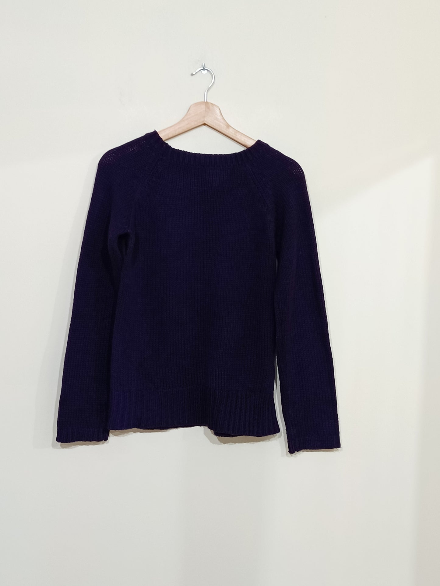 Pull en maille prune Taille M