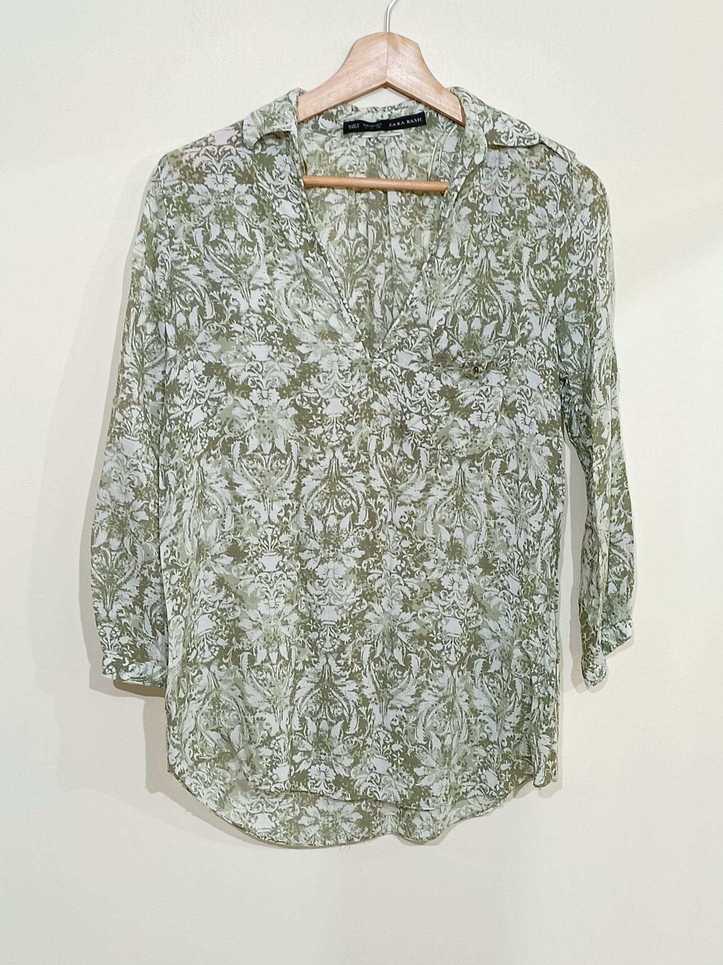 Blouse Zara à motifs Taille S