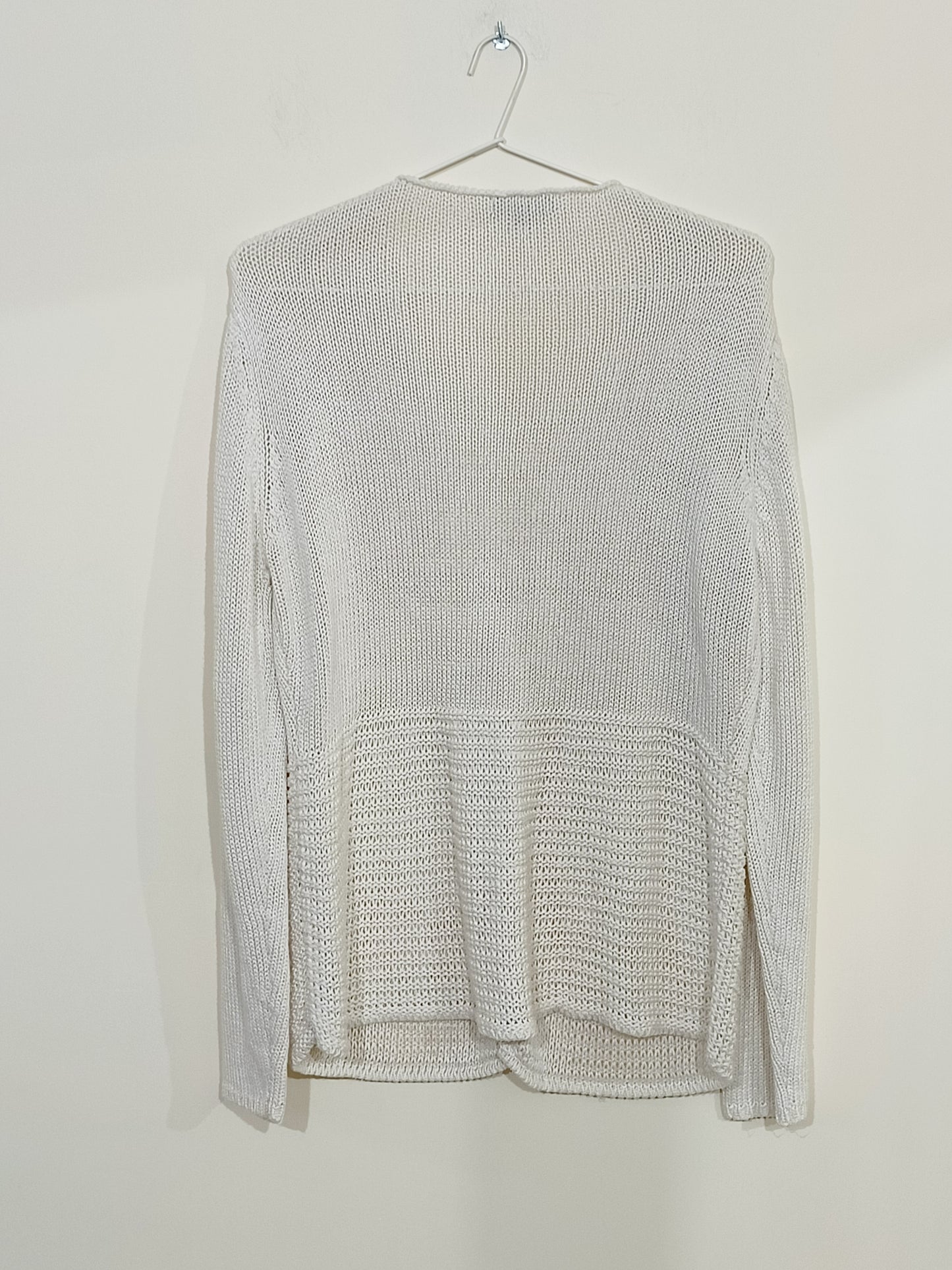 Gilet en maille Zamba blanc cassé Taille XXL