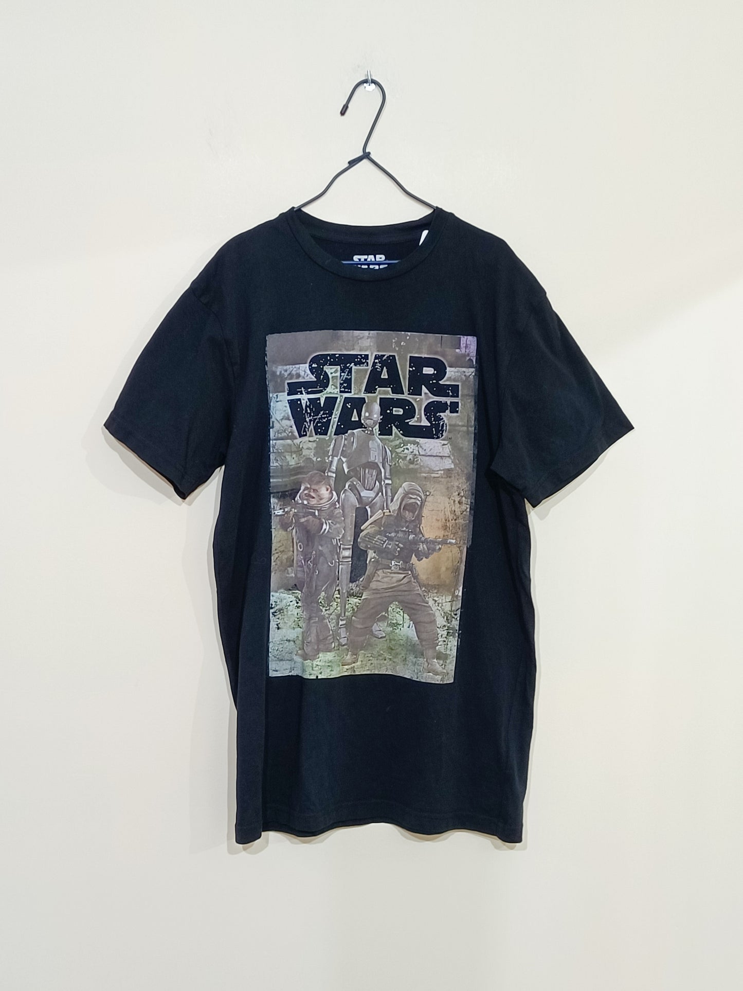 T-shirt Star Wars noir avec impression Taille XS