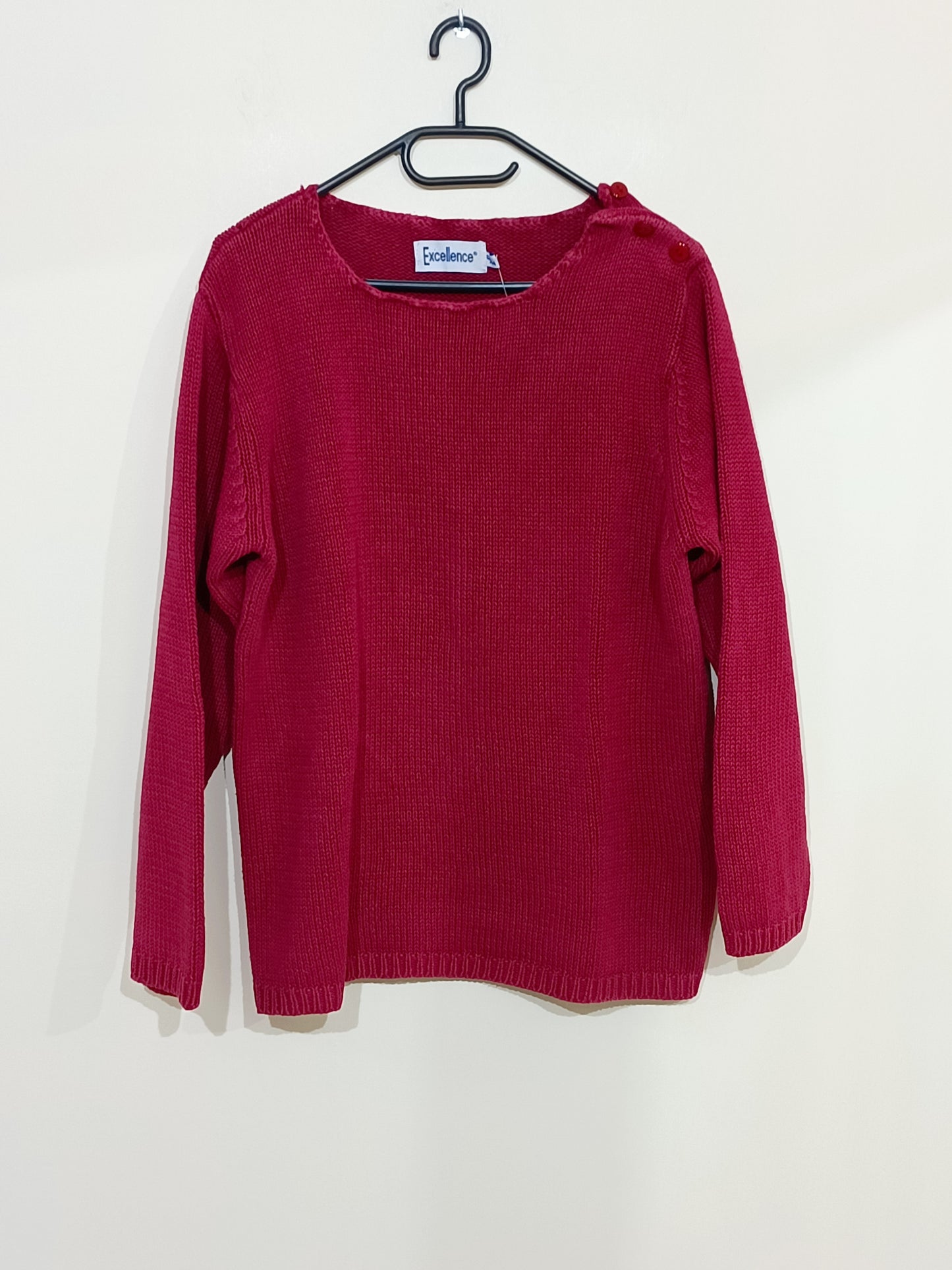 Pull en mailles Excellence bordeaux Taille 42/44