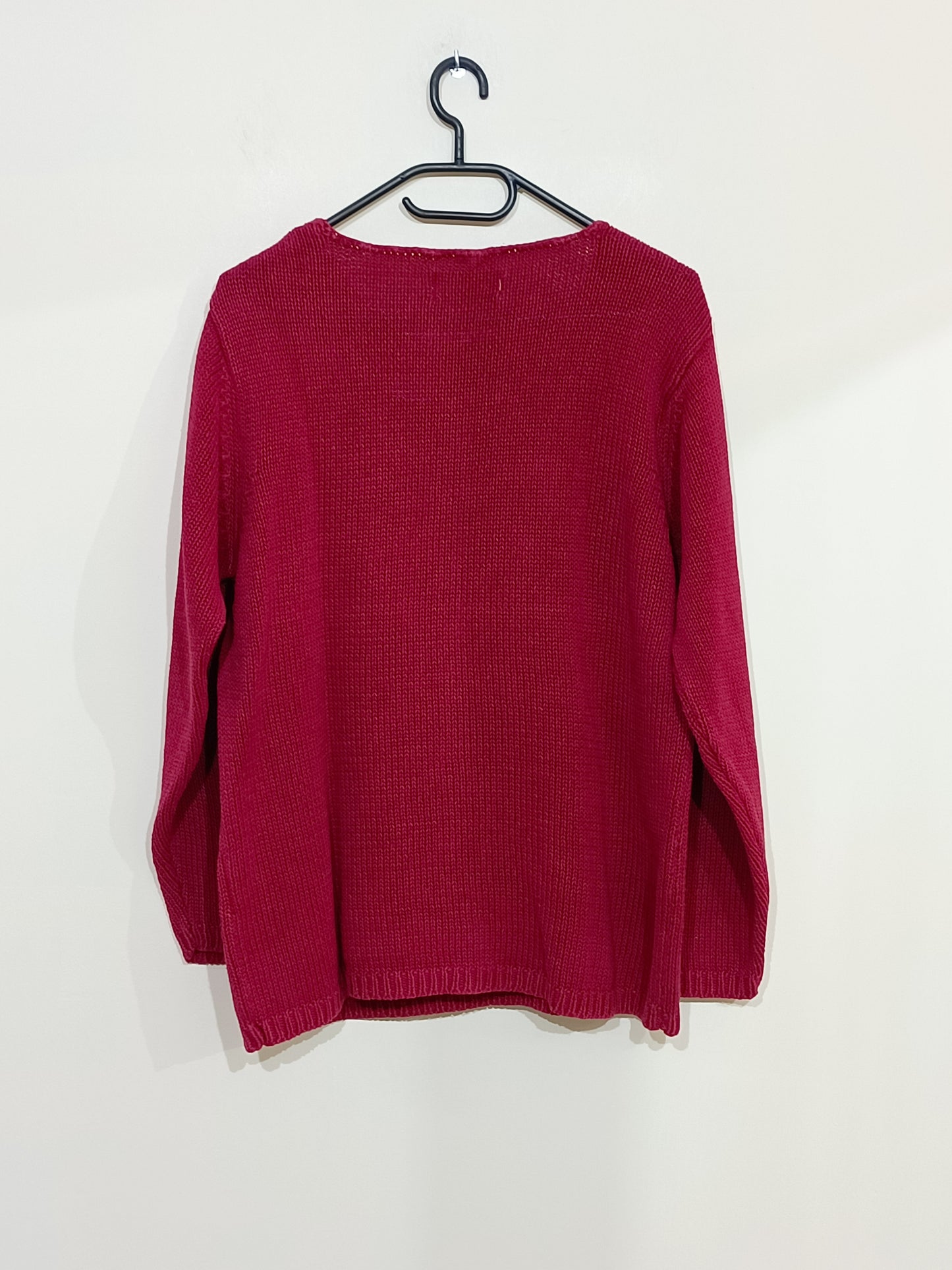 Pull en mailles Excellence bordeaux Taille 42/44