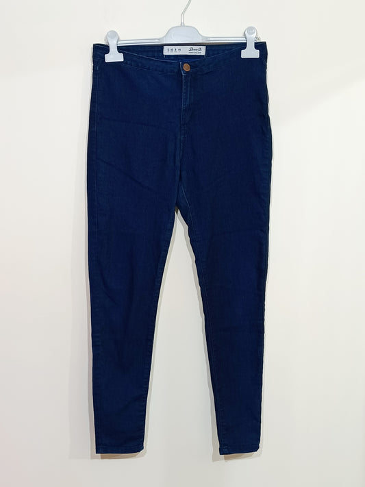 Jeans fin Denim Co bleu foncé Taille 40