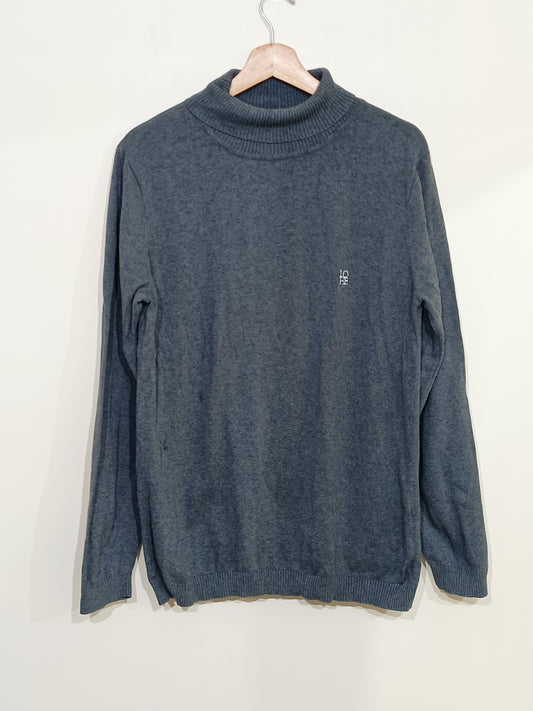 Pull LOHE gris avec col Taille XXL