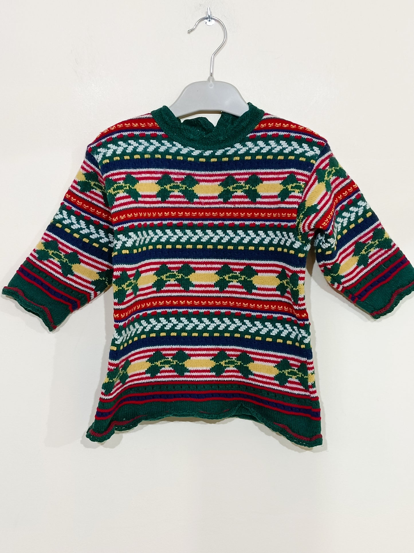 Pull long Clayeux à motifs Taille 3 Ans