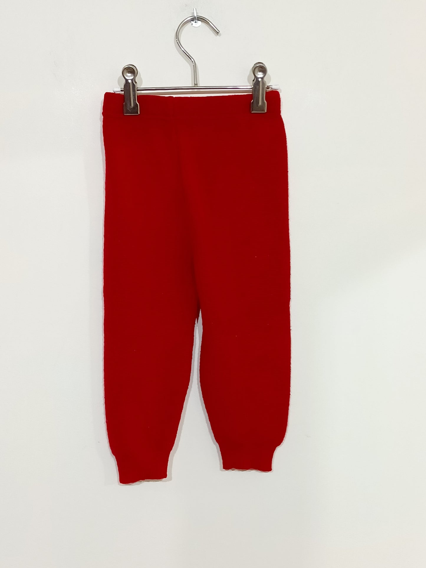 Collant chaud sans pied Marése rouge Taille 2 Ans