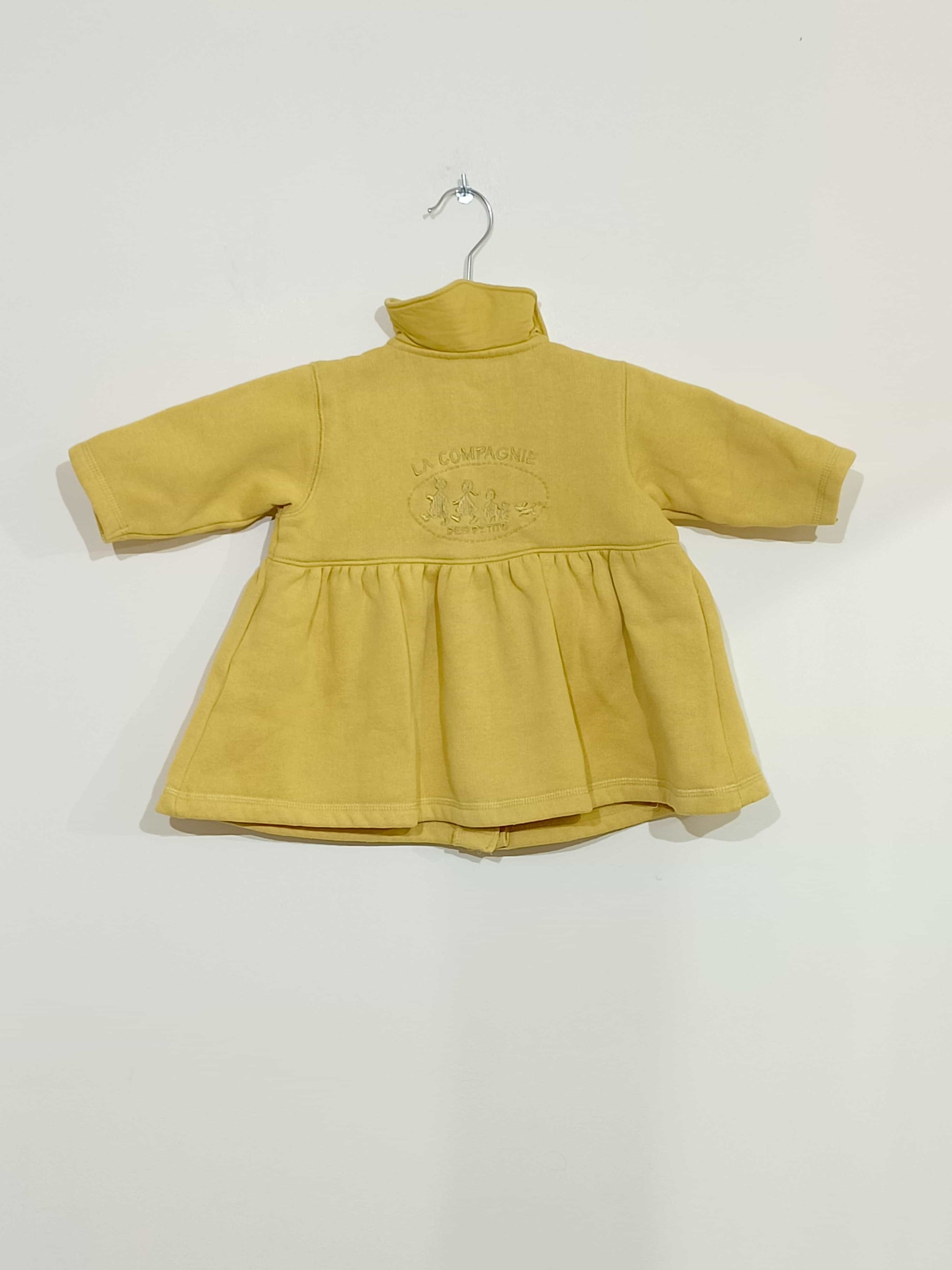 robe-molletonnée-la-compagnie-des-petits-jaune-taille-6-mois-la-friperie-d'emilie-robes-filles-taille-6-mois-1