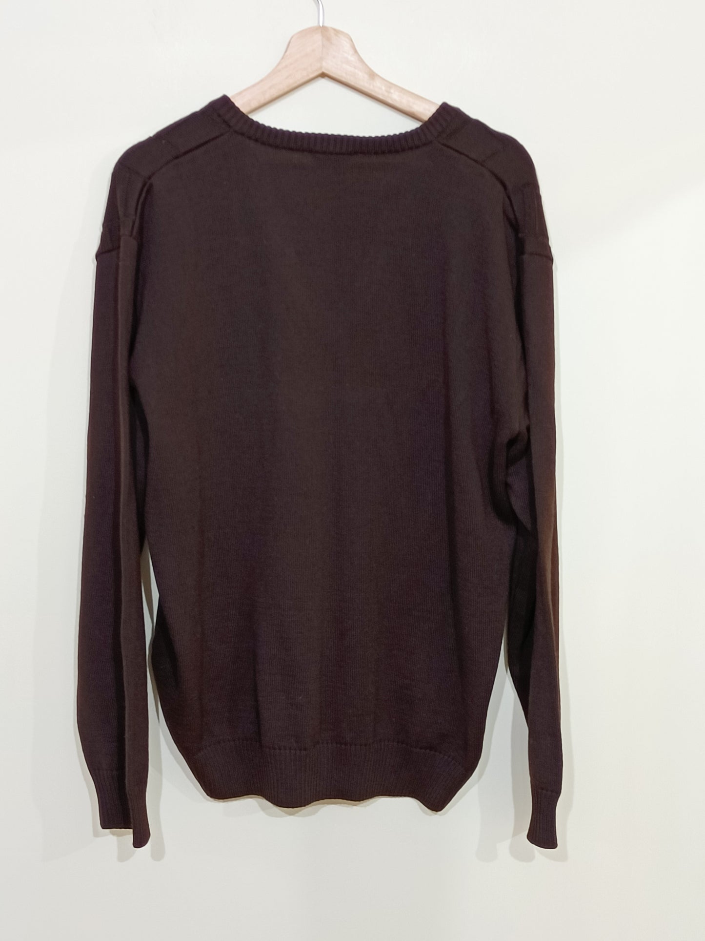 Pull Chairman marron Taille XL