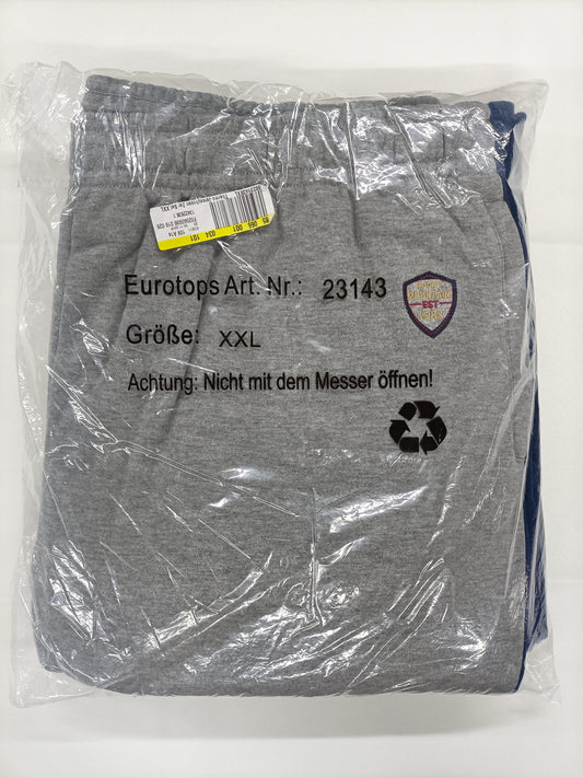 Lot de 2 Joggings Eurotops (un gris et un bleu marine) Taille XXL