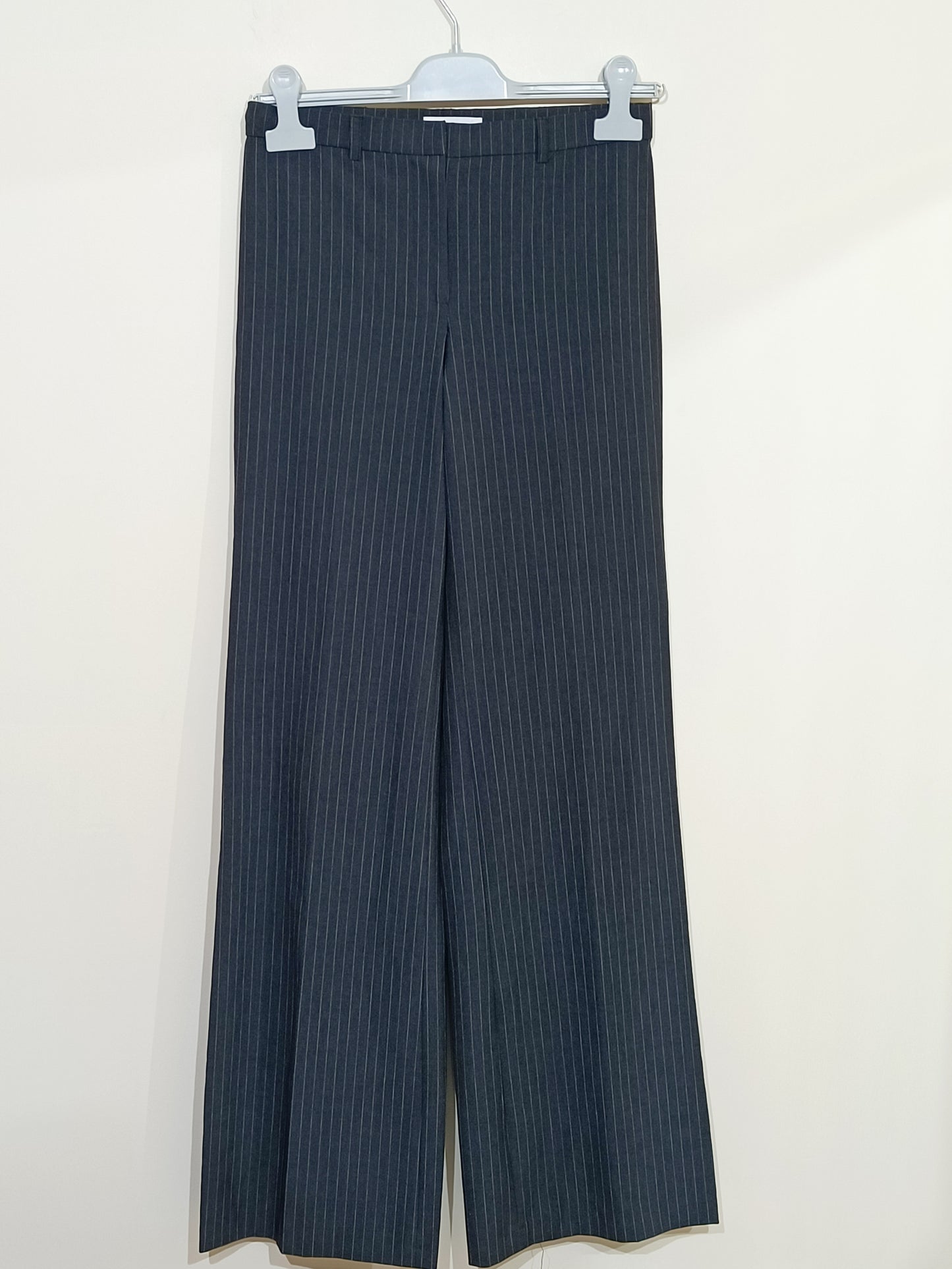 Pantalon Promod Gris rayé Taille 36