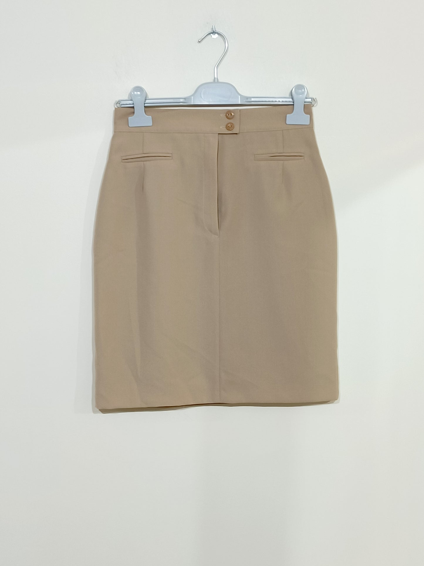 Jupe crayon beige Taille 34