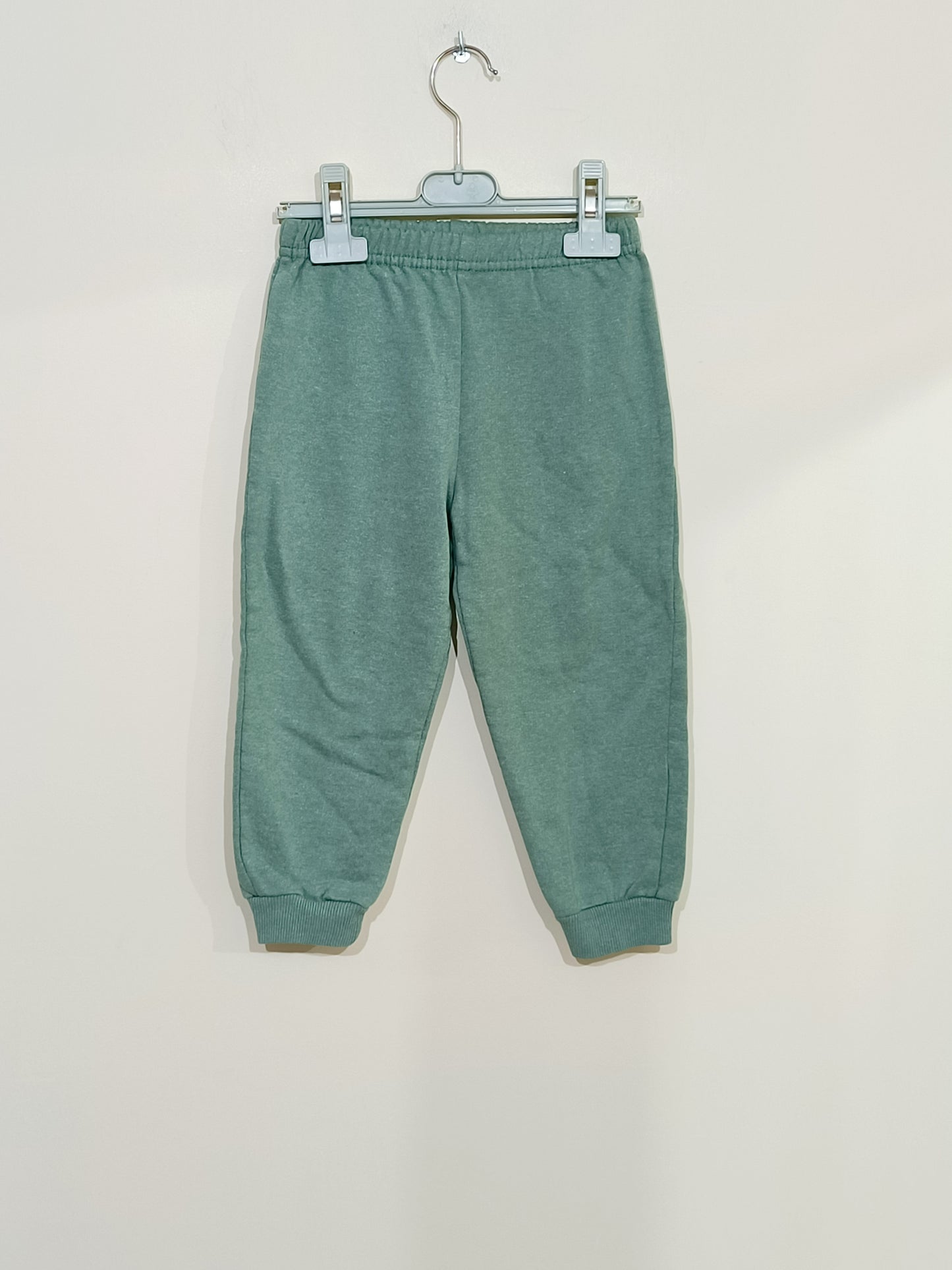 Ensemble pantalon et sweat vert pastel avec impression Taille 4 Ans