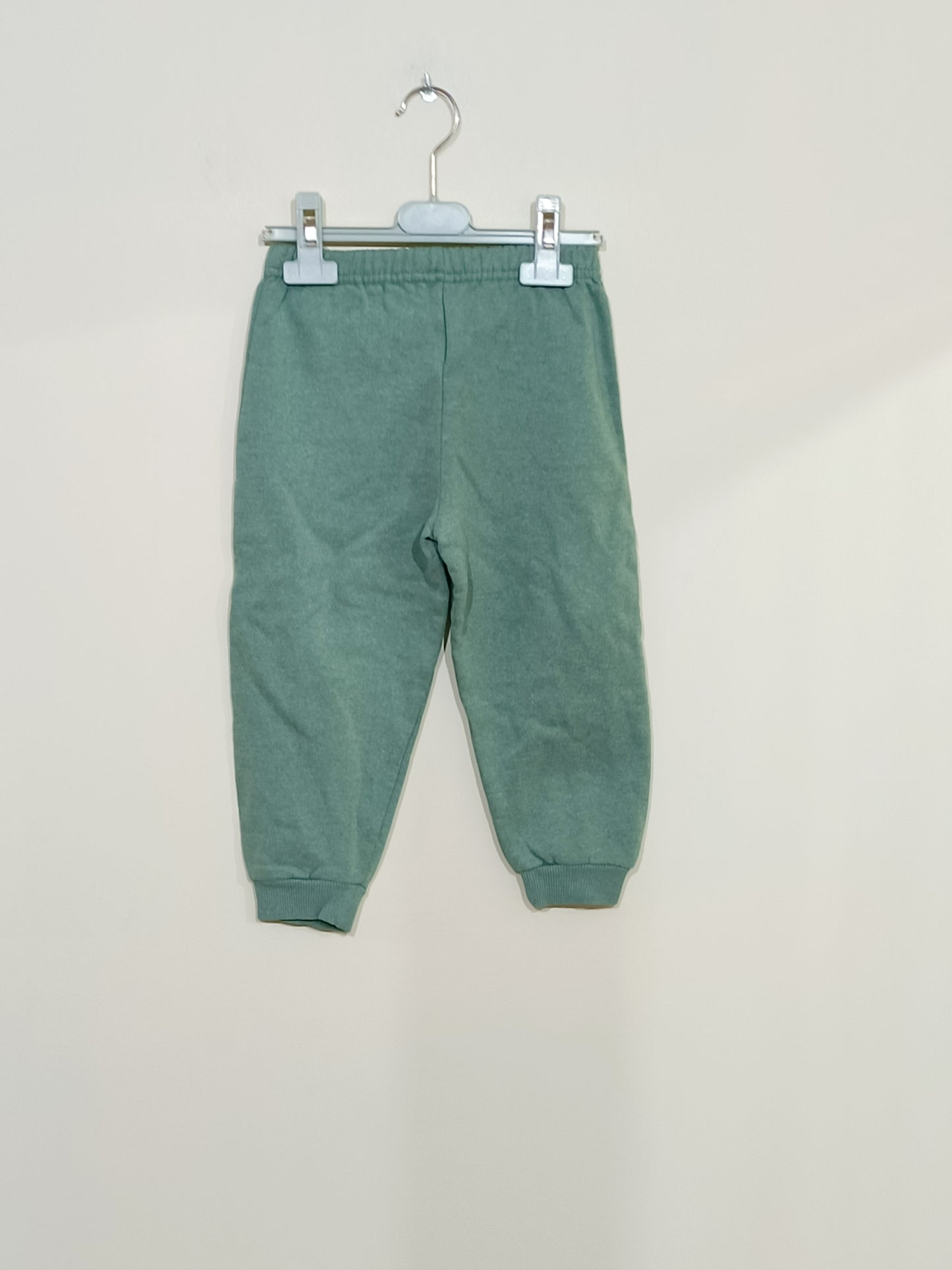 Ensemble pantalon et sweat vert pastel avec impression Taille 4 Ans