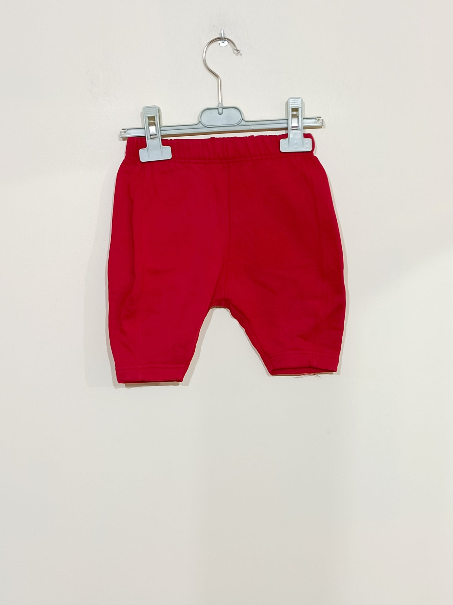 Pantalon Petit Bateau rouge Taille 3 Mois